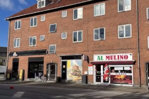 Al Mulino-Br&aelig;ndefyret Stenovnpizza