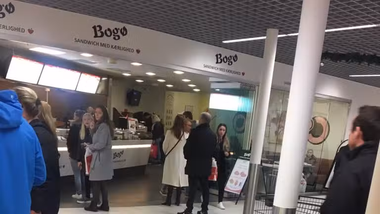 Bog&oslash; Sandwich Shoppen