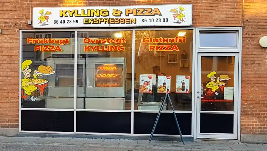 Kylling Pizza Expressen