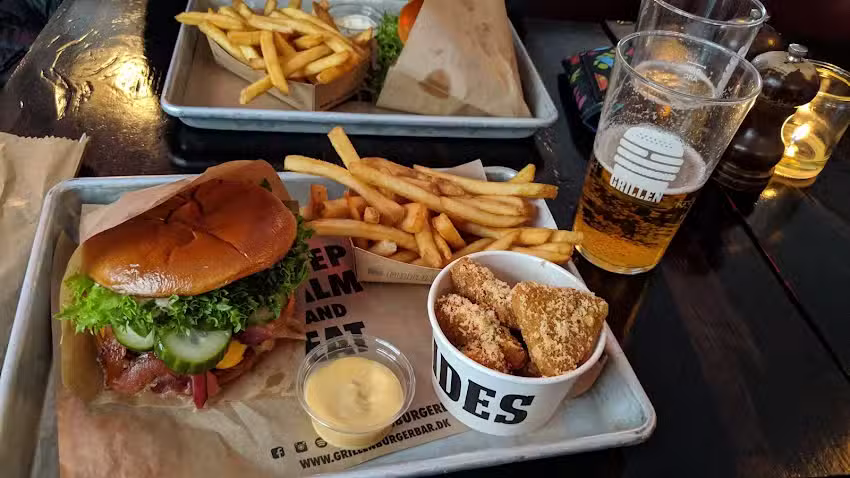 Restaurant Grillen Burgerbar Vesterbro