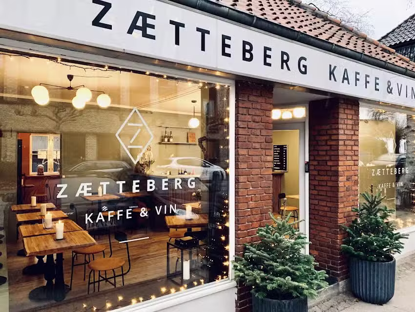 Z&aelig;tteberg kaffe & vin